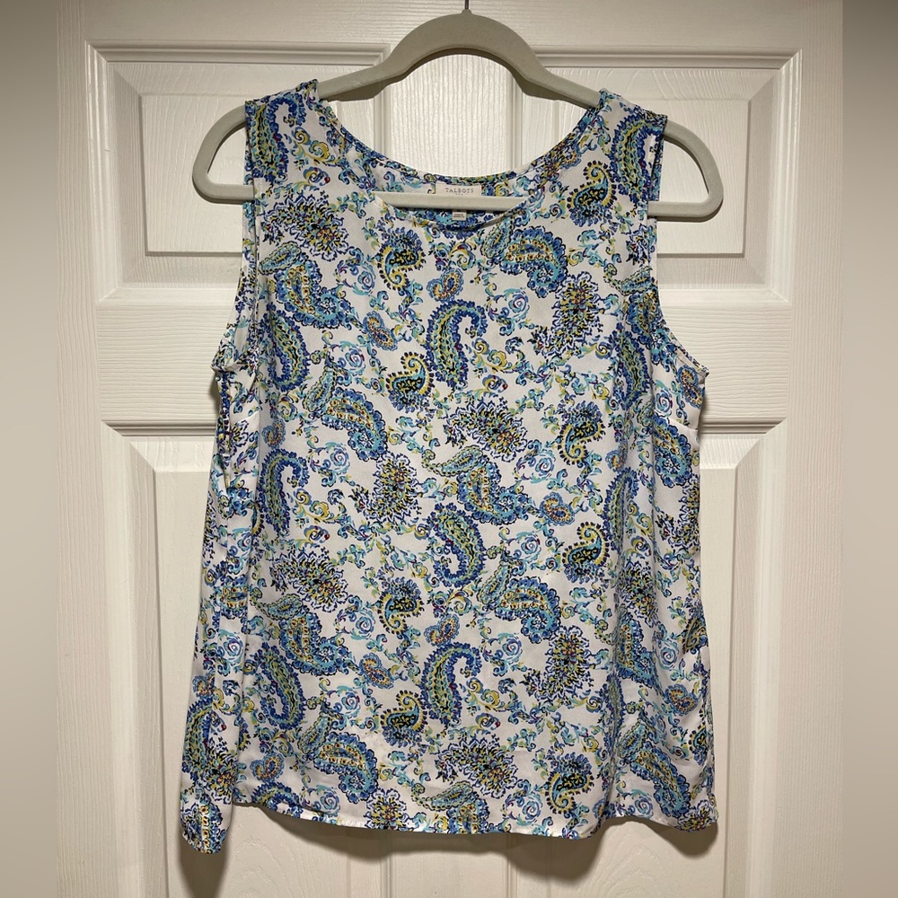 Talbots Women sleeveless top